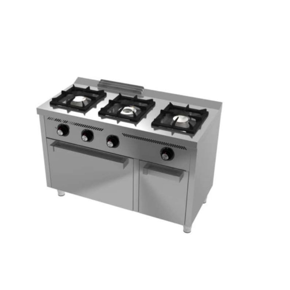 cocina-3-fuegos-con-horno-fainca-hr-serie-600