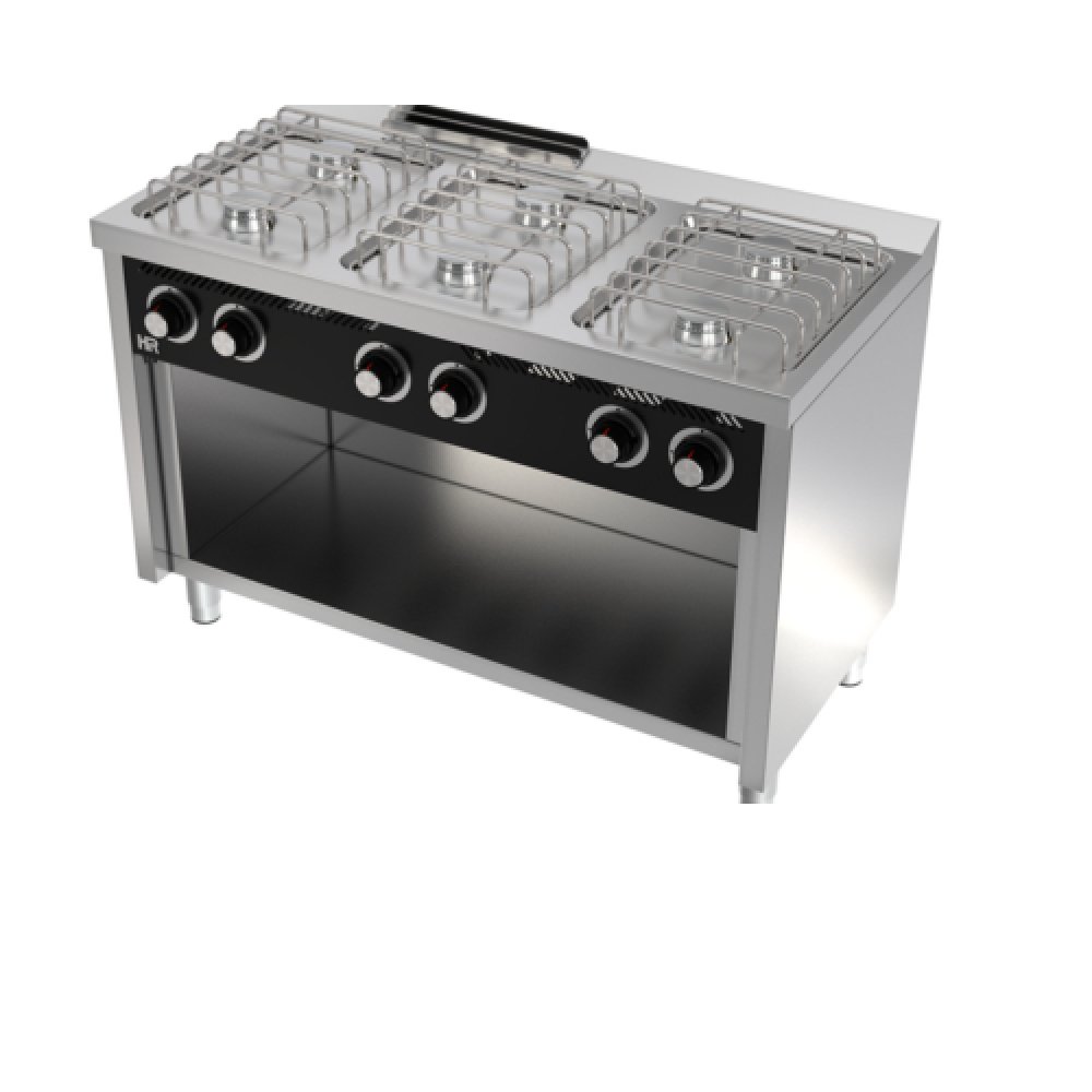 cocina-de-gas-con-estante-fainca-hr-serie-600-basic